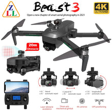 Load image into Gallery viewer, ZLL SG906 MAX PRO 2 PRO2 GPS Drone 4K HD Camera Laser Obstacle Avoidance 3-Axis Gimbal WiFi FPV Professional RC Quadcopter
